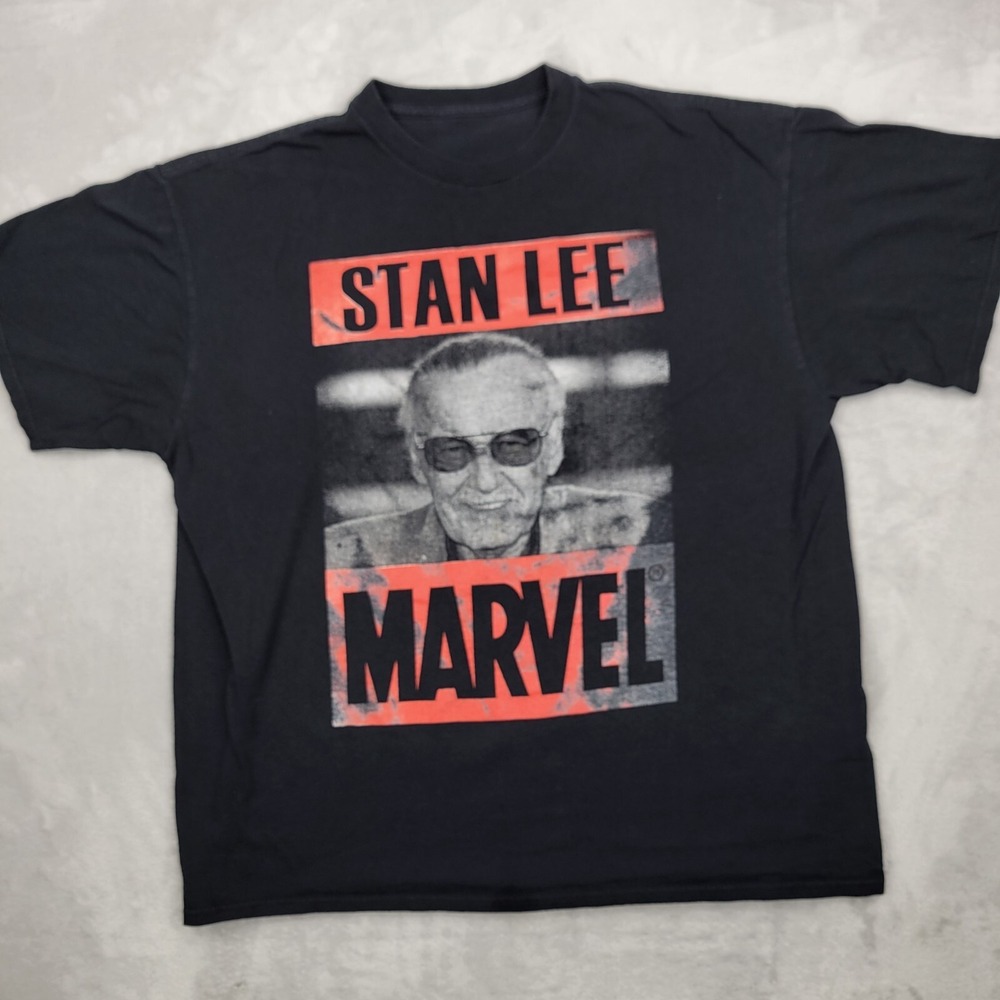 Marvel Shirt Mens XL Comics Legends Stan Lee Anniversary Fest Festival Cosplay